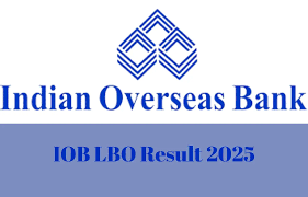 IOB Local Bank Officer LBO Result 2025