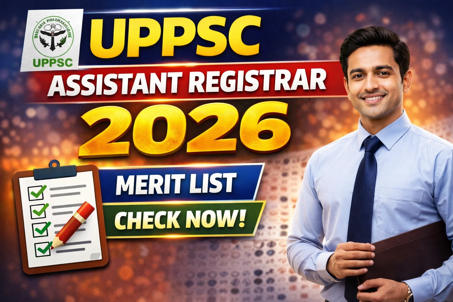 UPPSC Assistant Registrar Result 2026
