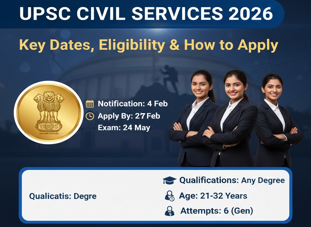 UPSC Civil Services Examination 2026 Extended