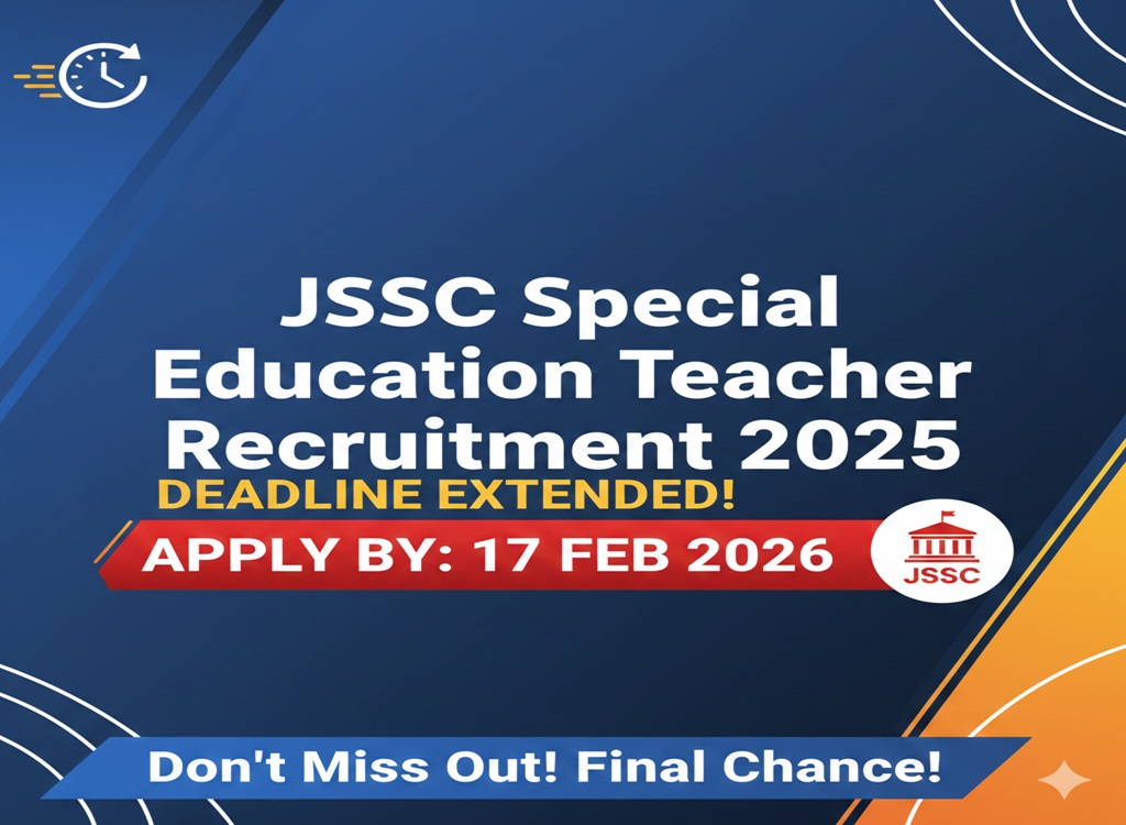 JSSC Special Education Assistant Teacher Recruitment Online Form 2025