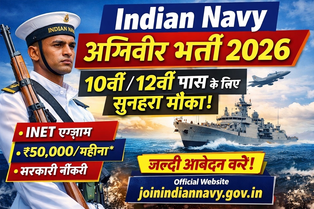 Indian Navy Agniveer SSR & MR Recruitment 2026