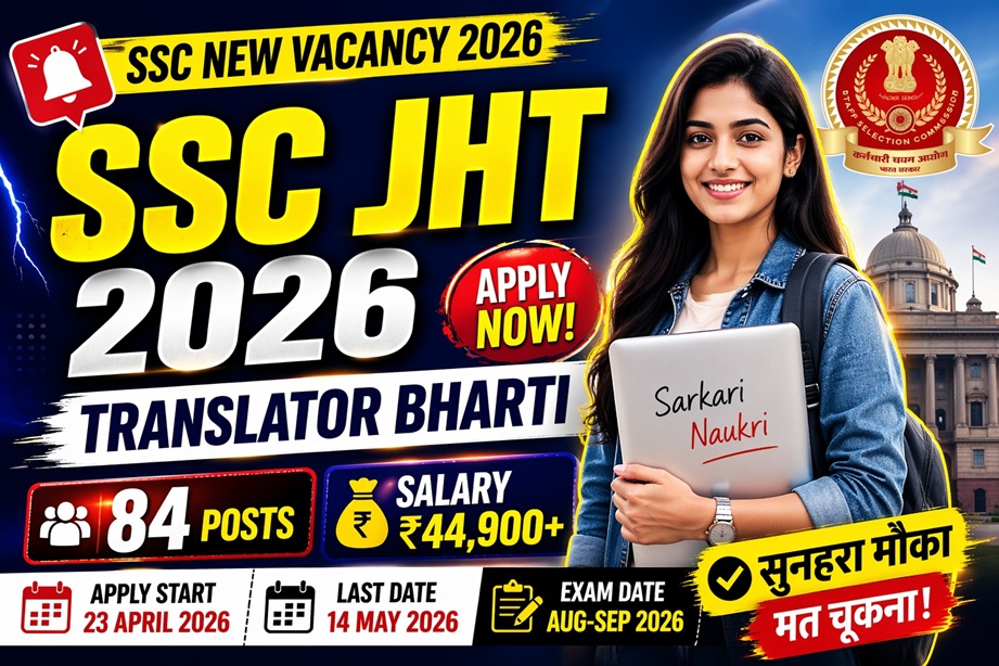SSC JHT Combined Hindi Translators Examination 2026