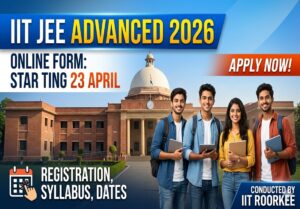 IIT JEE Advanced Online Form 2026