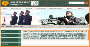RECRUITMENT OF AGNIVEERS AND JCO RANKS EXTENDED UPTO 10 APR 2026 Notice