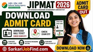 NTA JIPMAT Exam City Details 2026