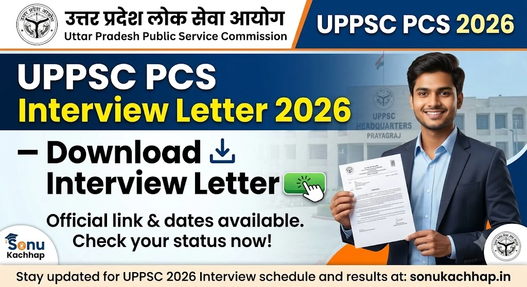 UPPSC PCS Interview Letter 2026 – Download Interview Letter