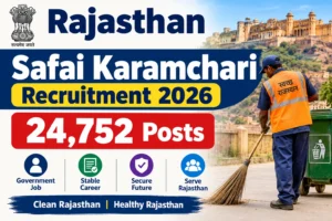 Rajasthan Safai Karamchari Recruitment 2026 – 24,752 Posts