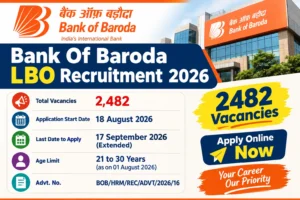 Bank Of Baroda LBO Recruitment 2026