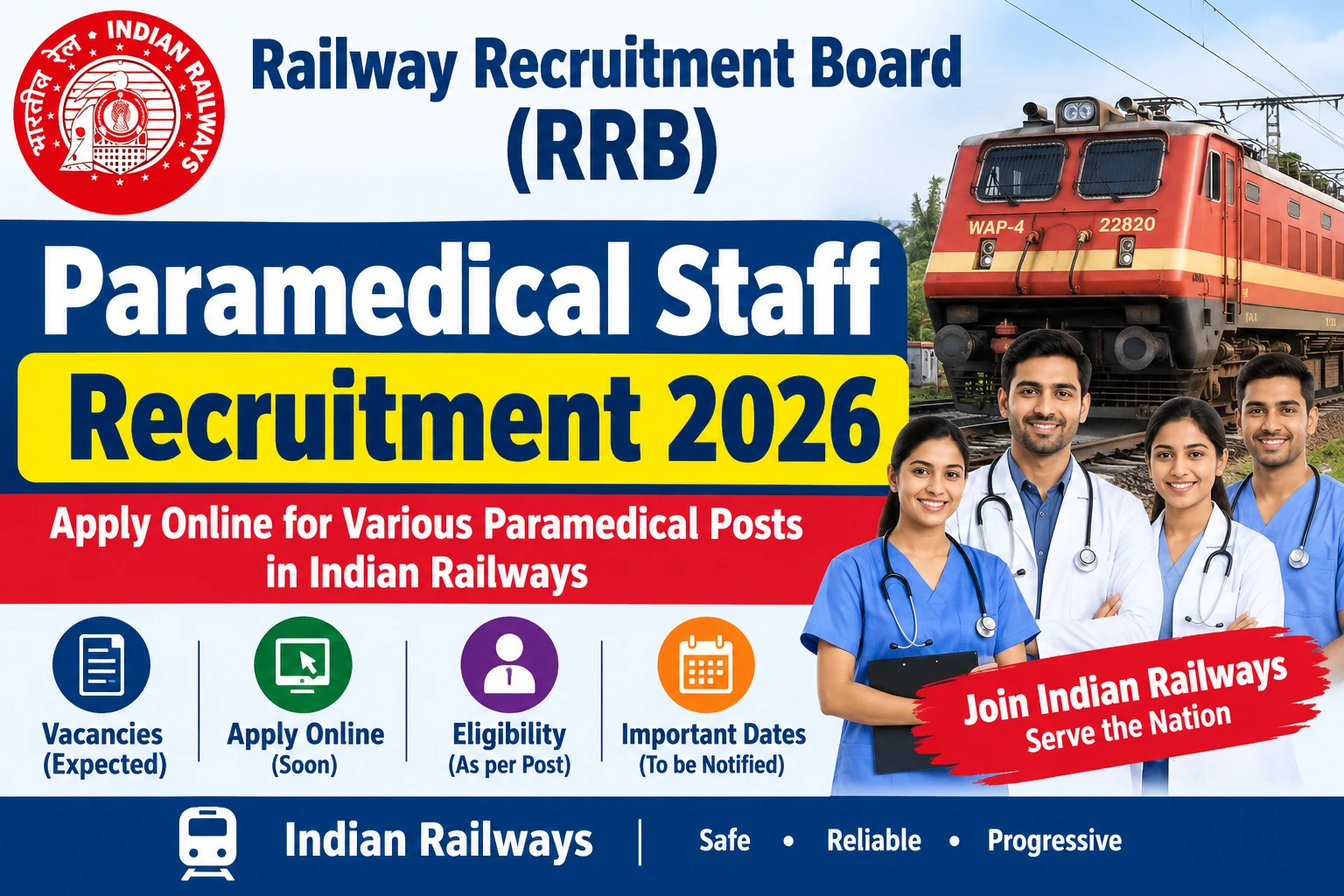 RRB Paramedical Staff Recruitment 2026