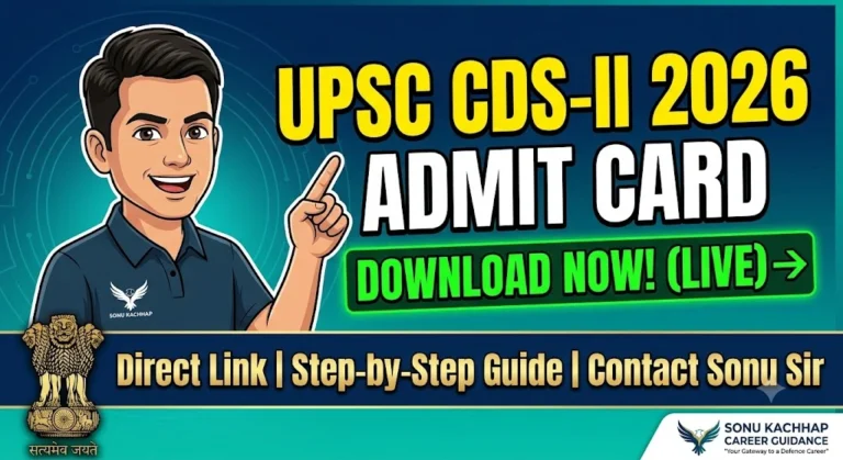 UPSC CDS-II Admit Card 2026