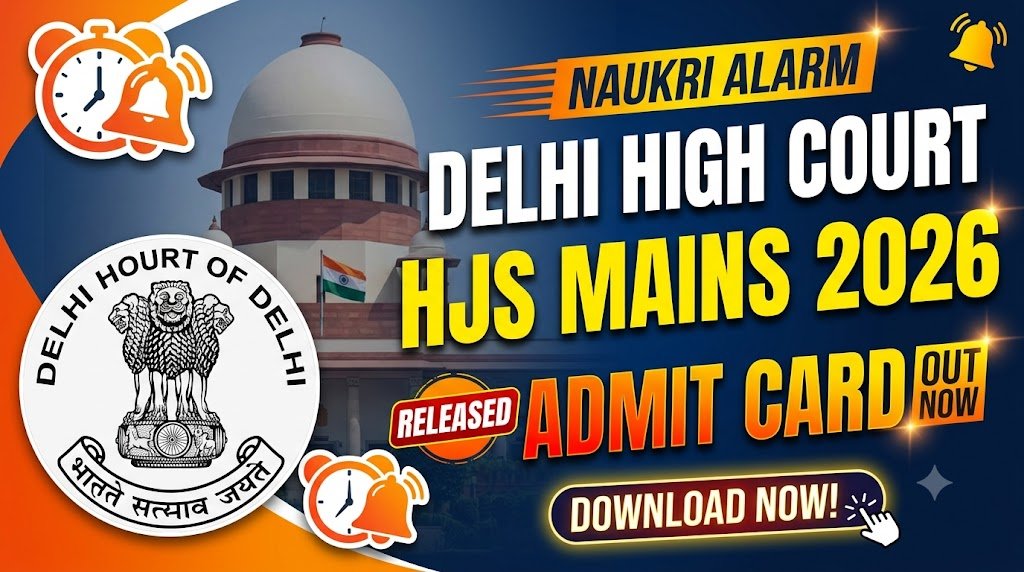 Delhi High Court HJS Mains Admit Card 2026