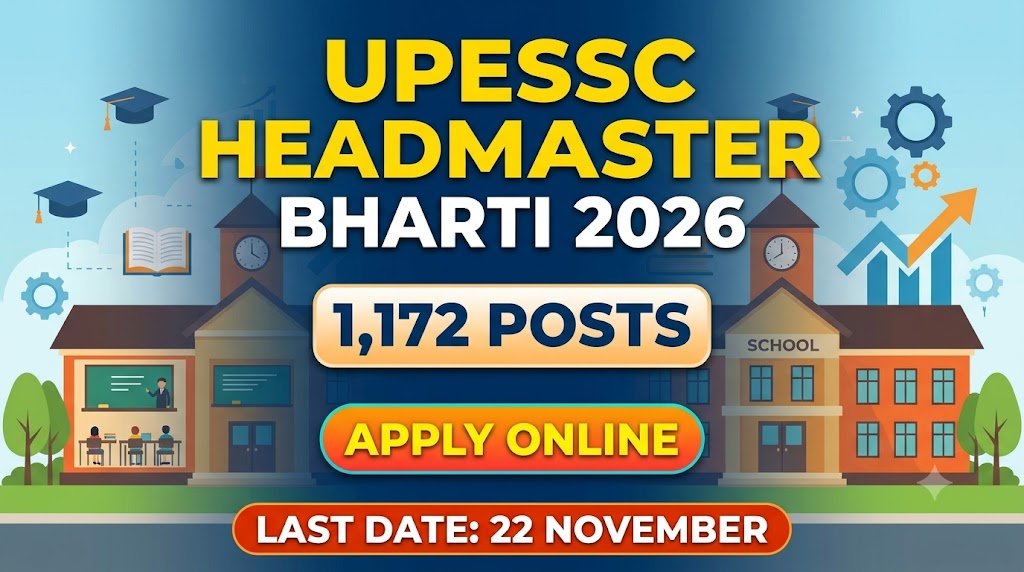 UPESSC UP Headmaster Recruitment 2026