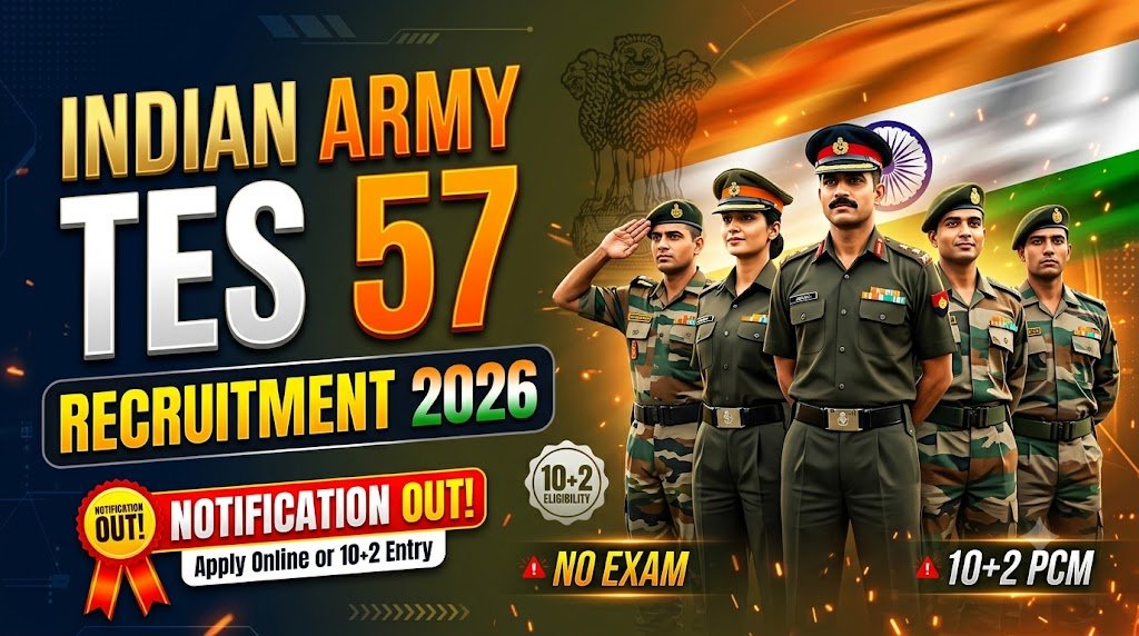 Indian Army TES 57th Recruitment 2026