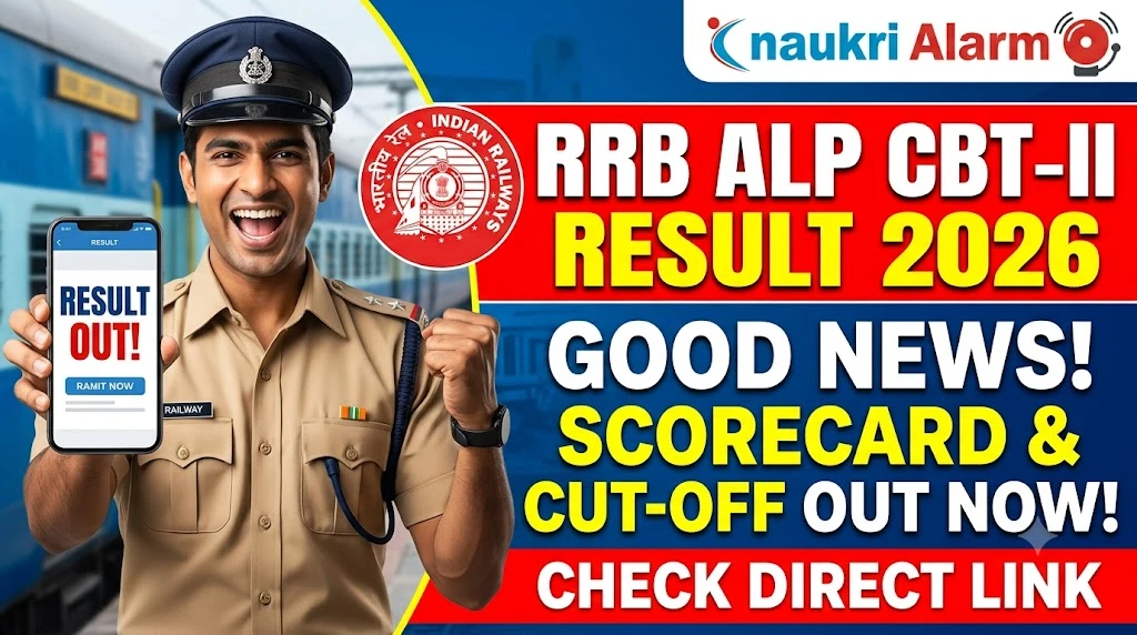 RRB ALP CBT-II Result 2026