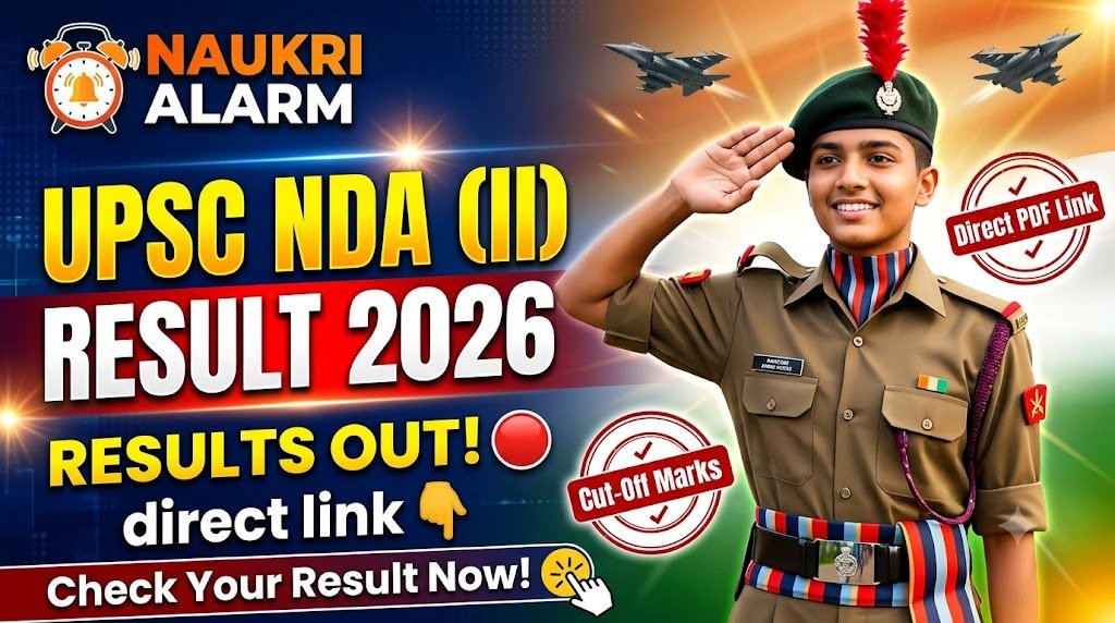 UPSC NDA II Result 2026