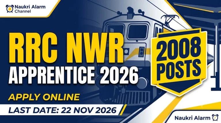 Railway RRC NWR Apprentice Recruitment 2026