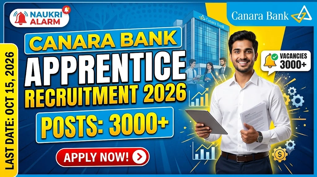 Canara Bank Apprentice Recruitment 2026