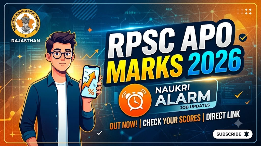 RPSC APO Marks 2026