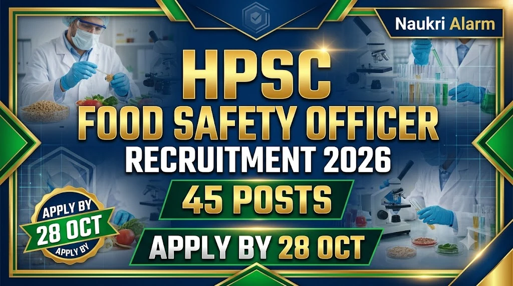 HPSC Food Safety Officer Recruitment 2026