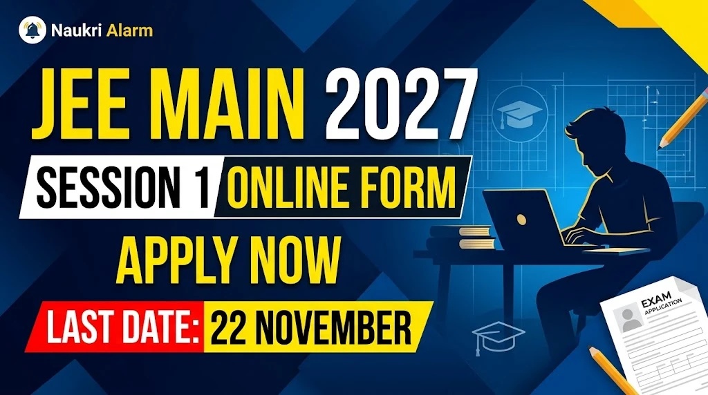 NTA JEE Mains Session I Online Form 2027
