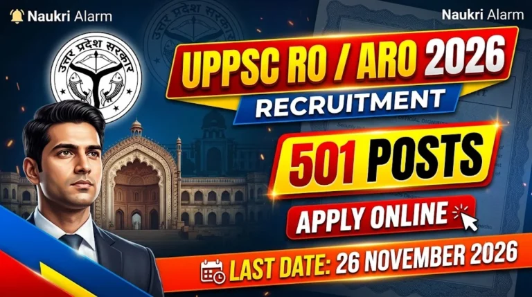 UPPSC RO / ARO Recruitment 2026