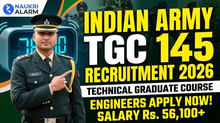 Indian Army TGC 145 Recruitment 2026