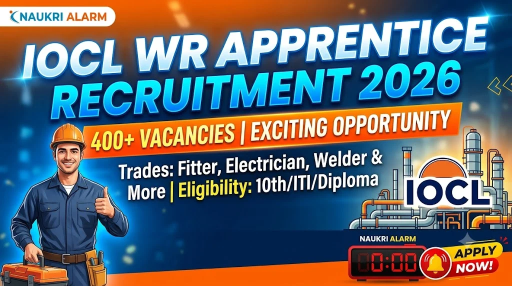 IOCL WR Apprentice Recruitment 2026
